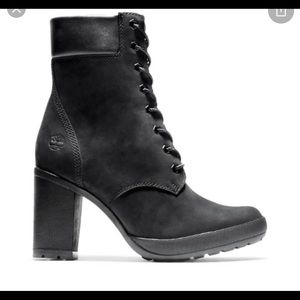 Timberland high heal boots